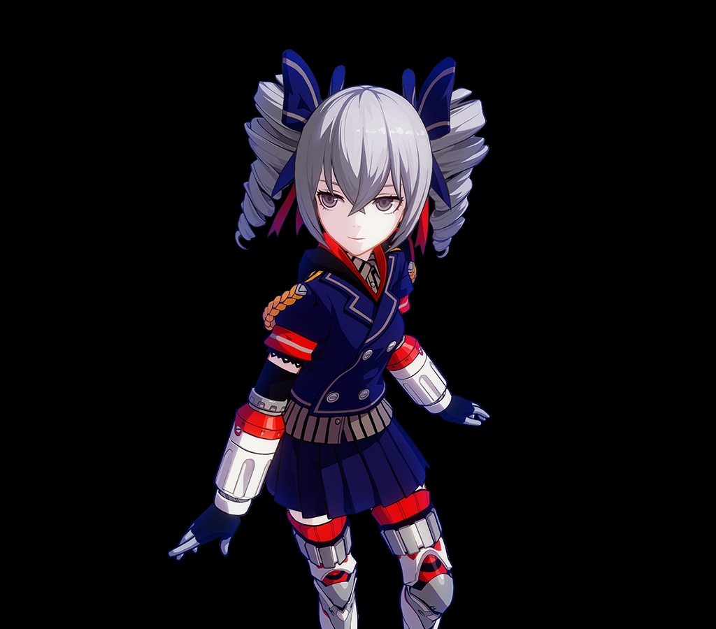女武神·战车 天命极东支部的女武神制服,「战车」是布洛妮娅的特殊