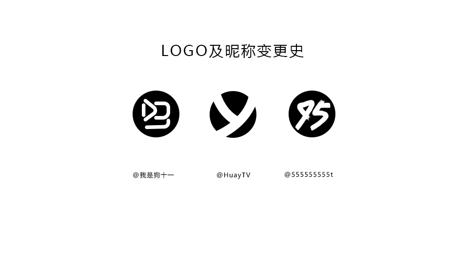 logo及昵称变更史