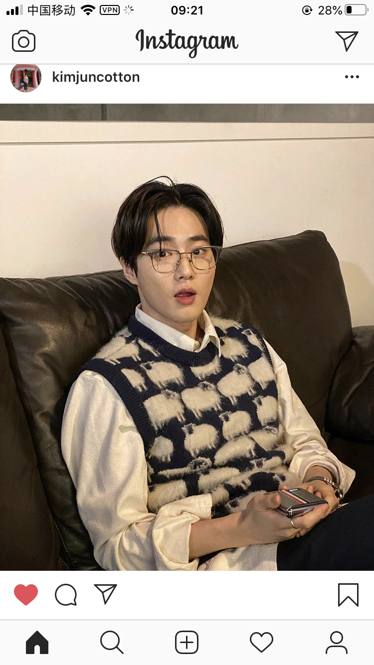 【exo】suho-吴世勋 ins更新一则!suho个人专辑最新资讯!
