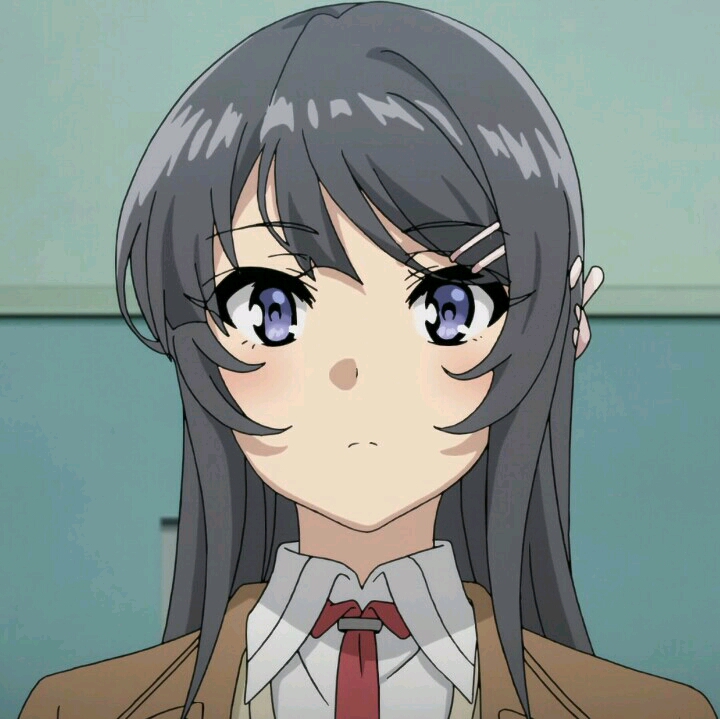 《青春猪头少年不会梦到兔女郎学姐》樱岛麻衣自截头像第三期
