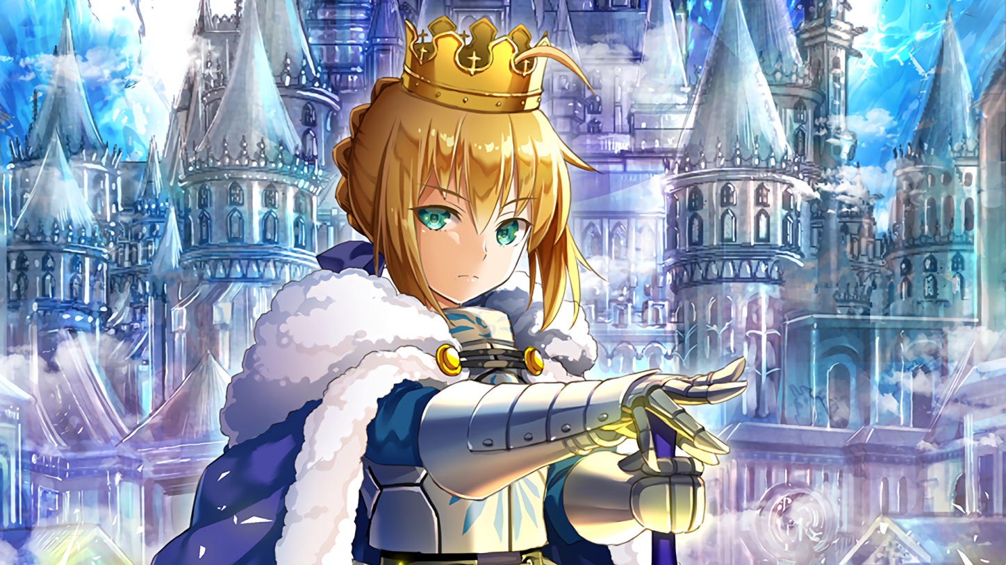 【电脑高清壁纸裁剪】saber,光明磊落真挚下的不列颠之王05