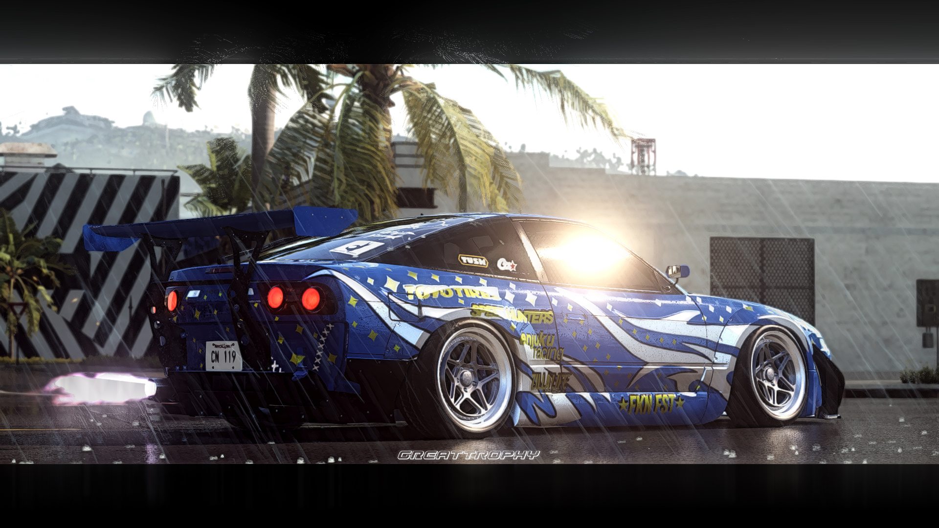 [极品飞车21:热度] [need for speed] nissan 180sx 改装案例