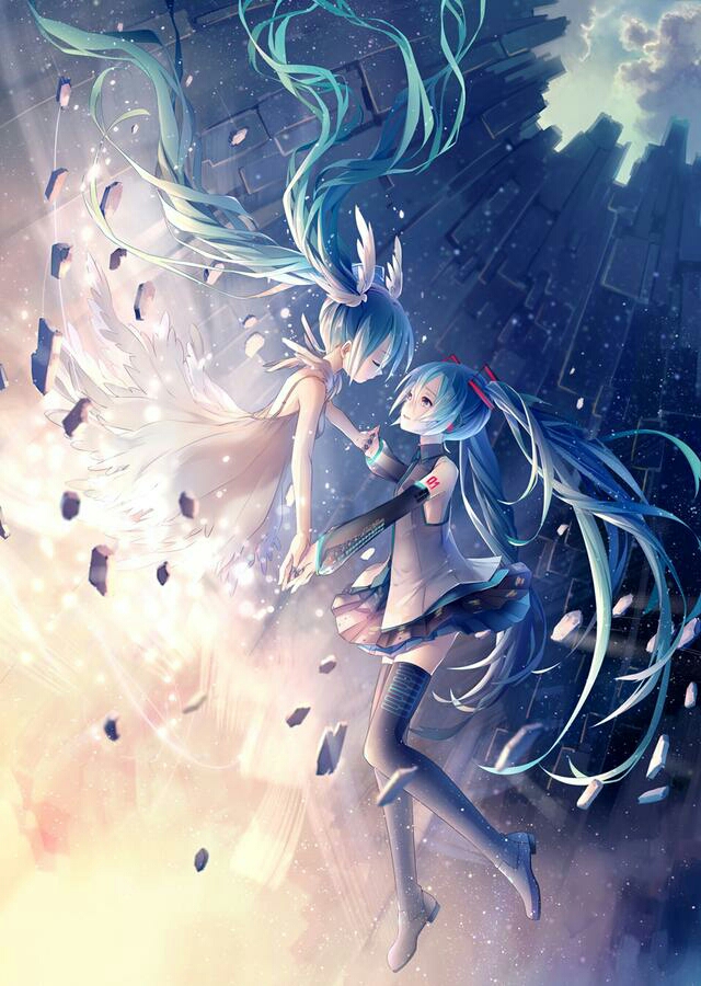 【美图】初音未来壁纸加图片(第一期)
