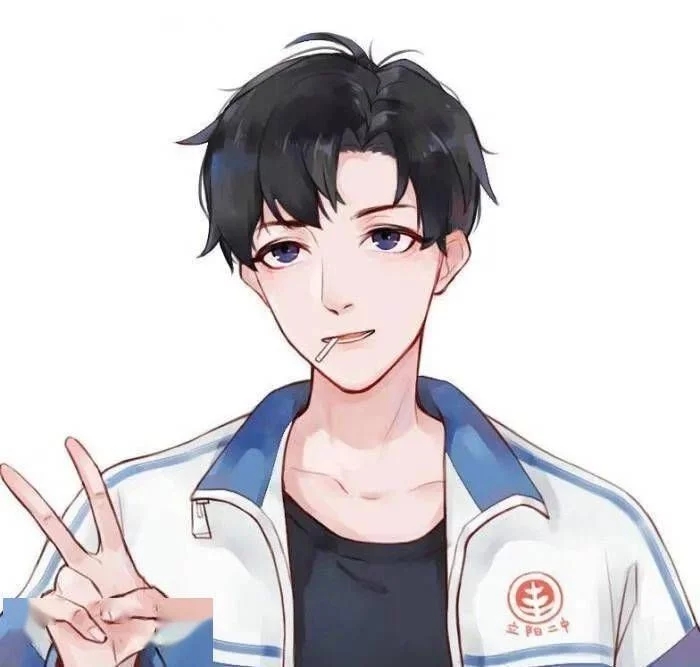 伪装学渣贺朝x谢俞头像