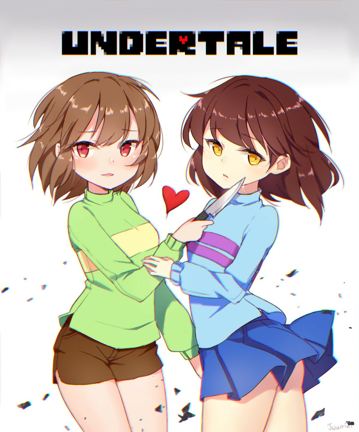 chara and frisk