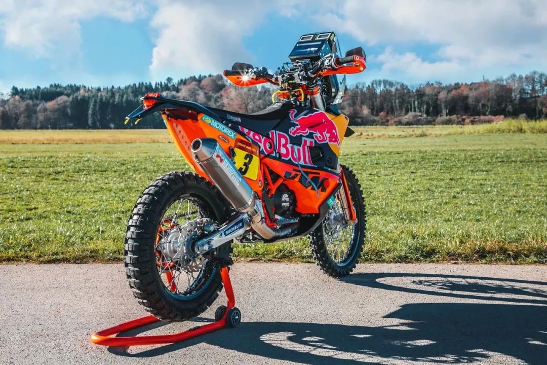 拉力车中的王者ktm2021款达喀尔赛车450rally展示