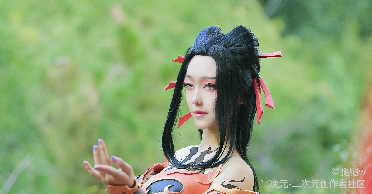 天行九歌同人cos热情似火焰灵姬