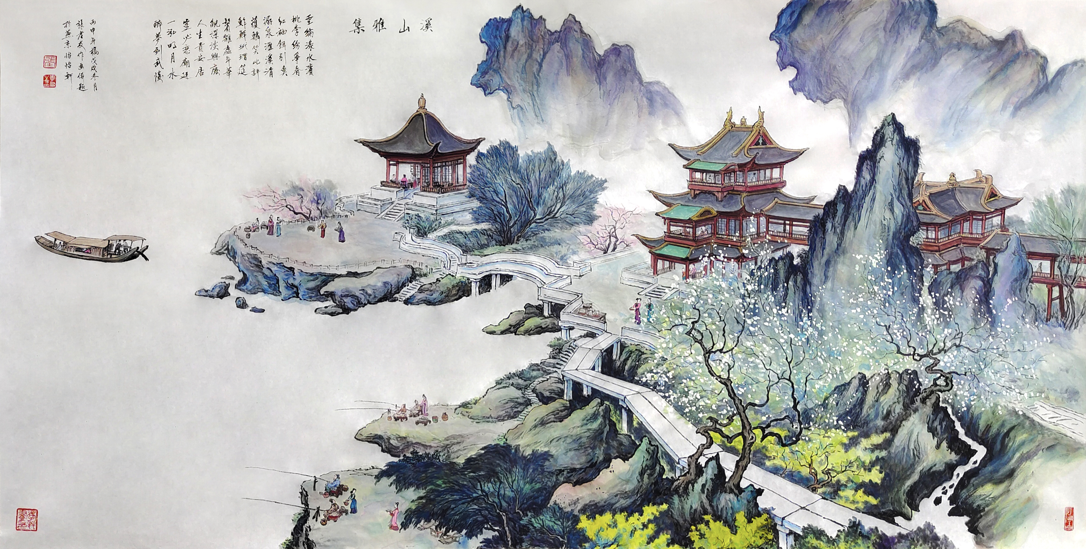 拍卖师于闯解读界画为何创下2021书画拍卖纪录