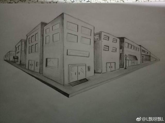 素描零基础入门系列教程09(素描二点透视讲解)—学不会算我输