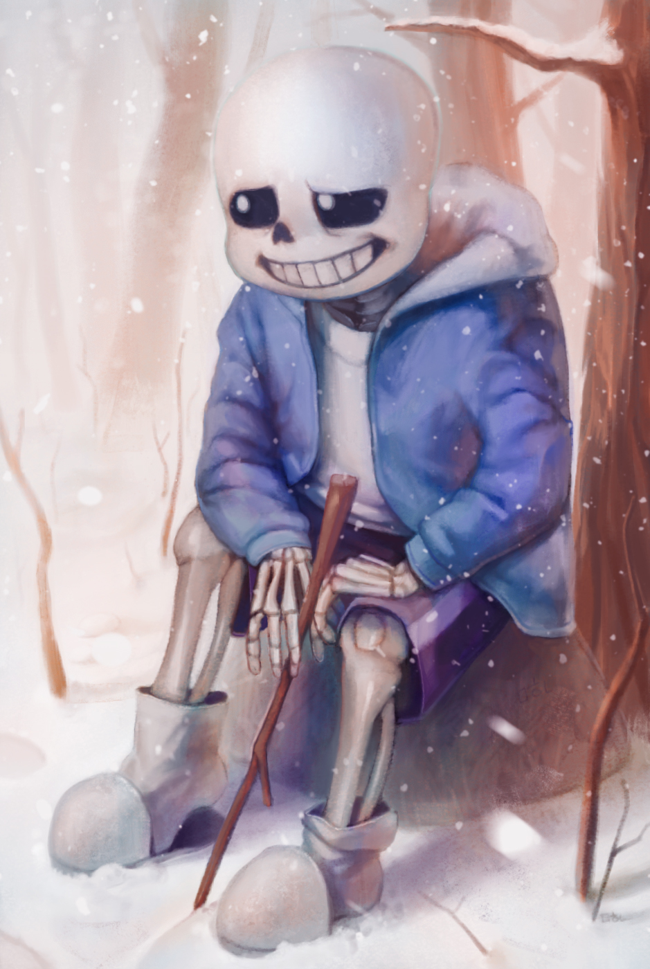 动画 动漫杂谈 【undertale】传说之下精美人物图包 (sans篇) 注意!