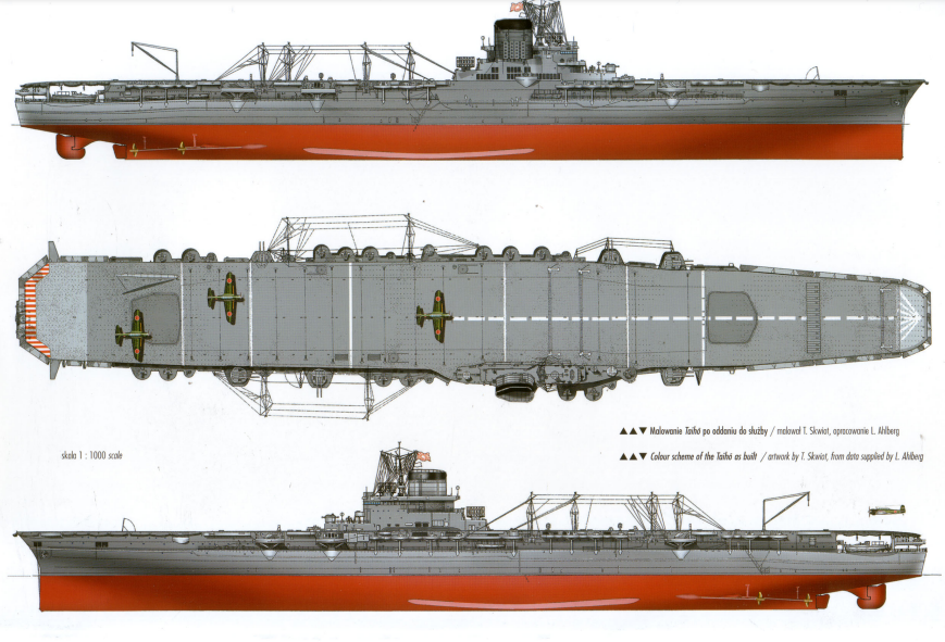 ijn aircraft carrier taiho