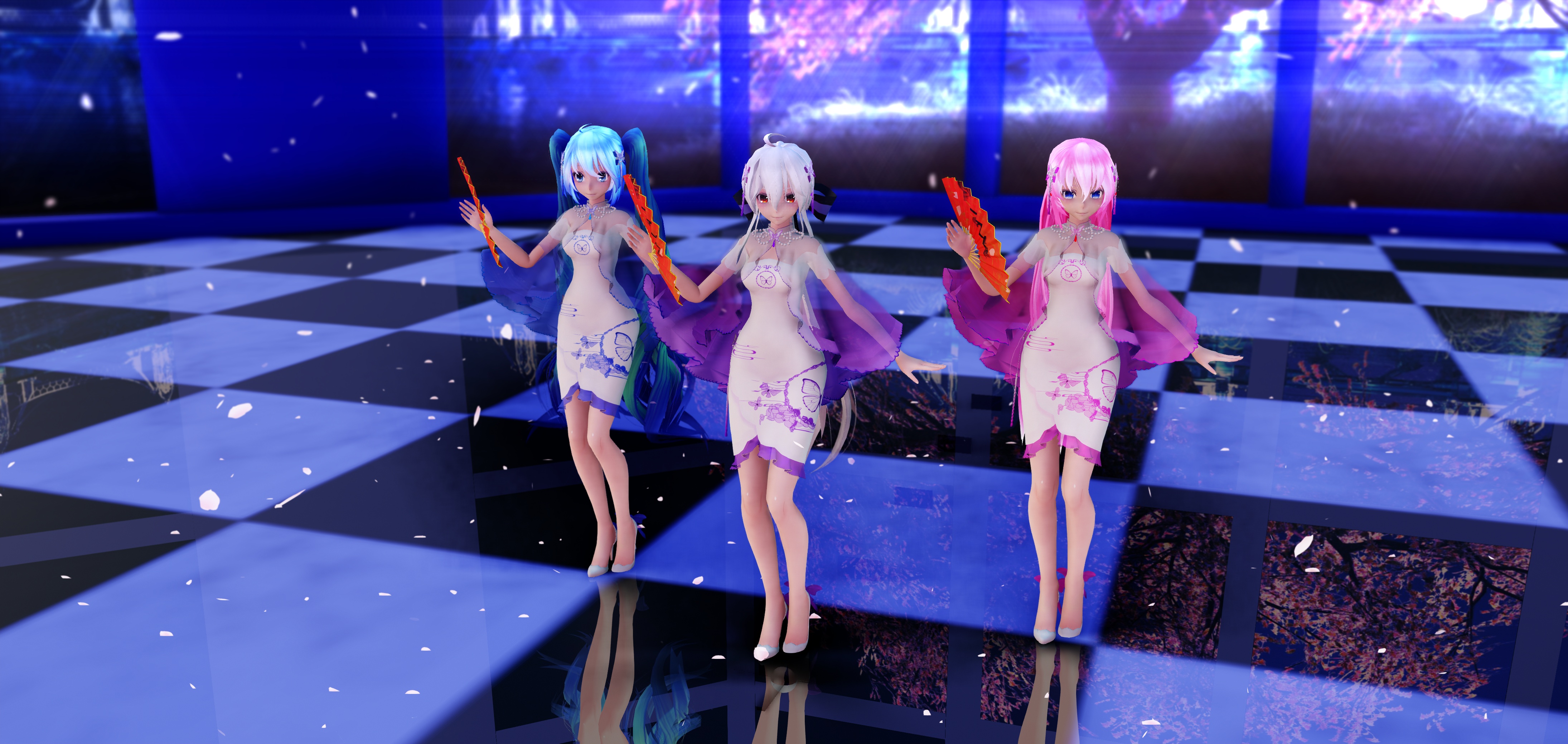 mmd初音弱音:相思断肠,唯寄明月!附:寄明月