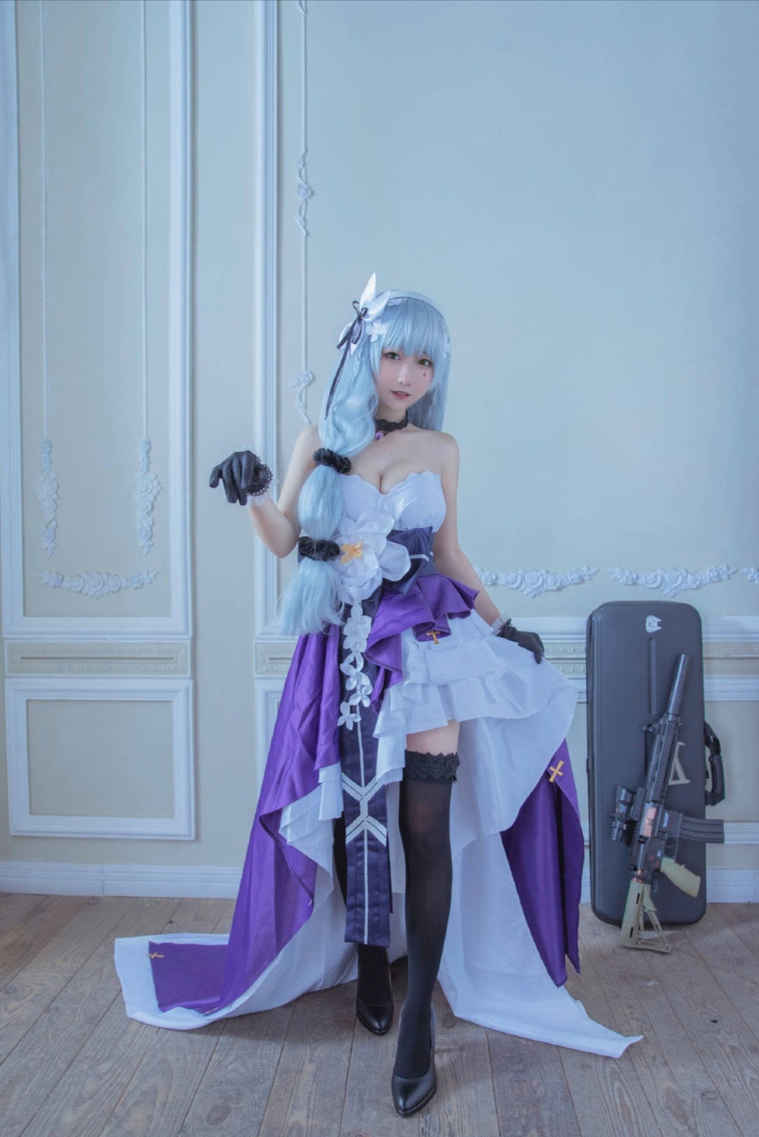 今天为大家推荐的是少女前线中的人气角色 hk416(星之萤)的cosplay