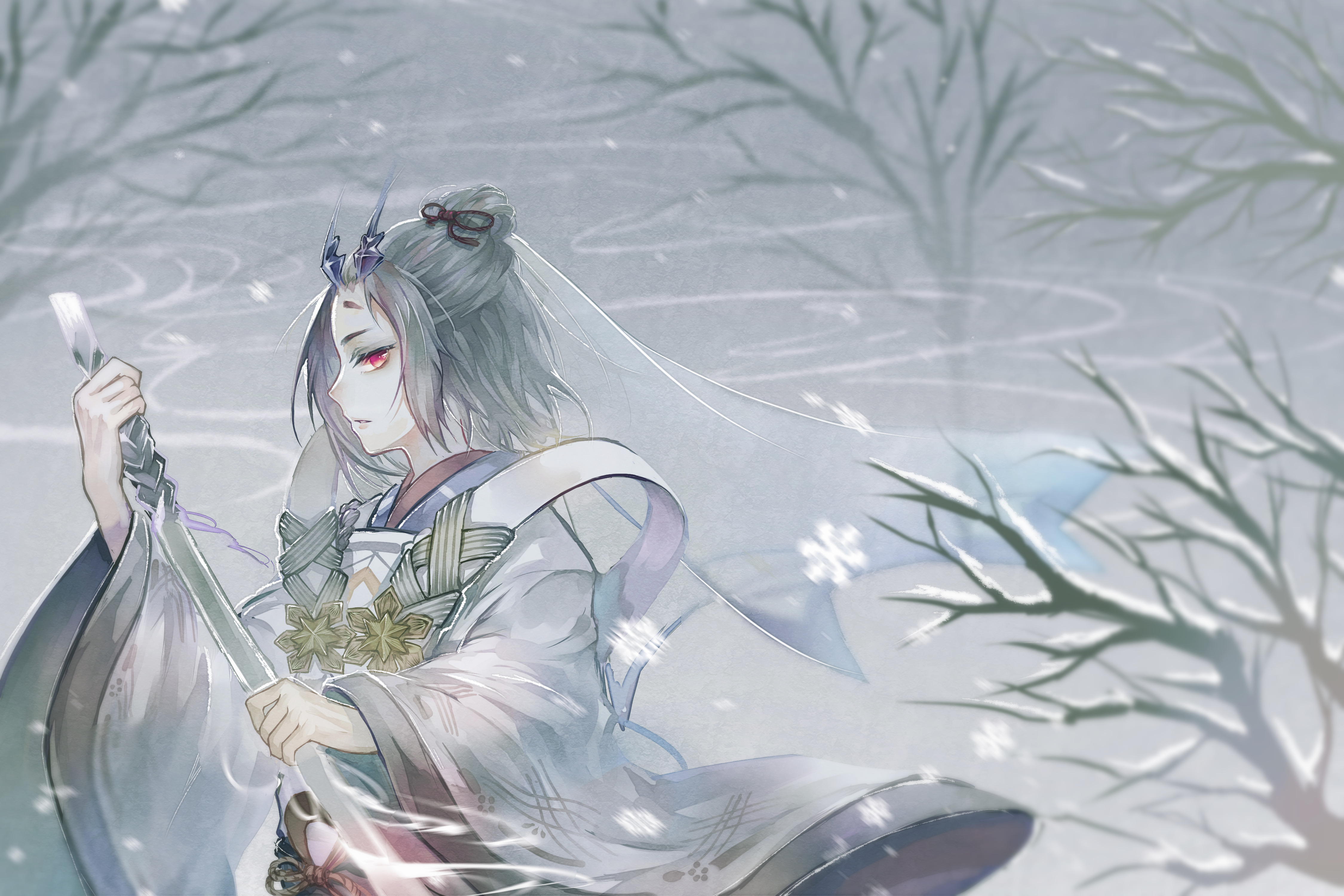 【p站美图&画师分享】 阴阳师-雪童子 第二十三期 (推荐!