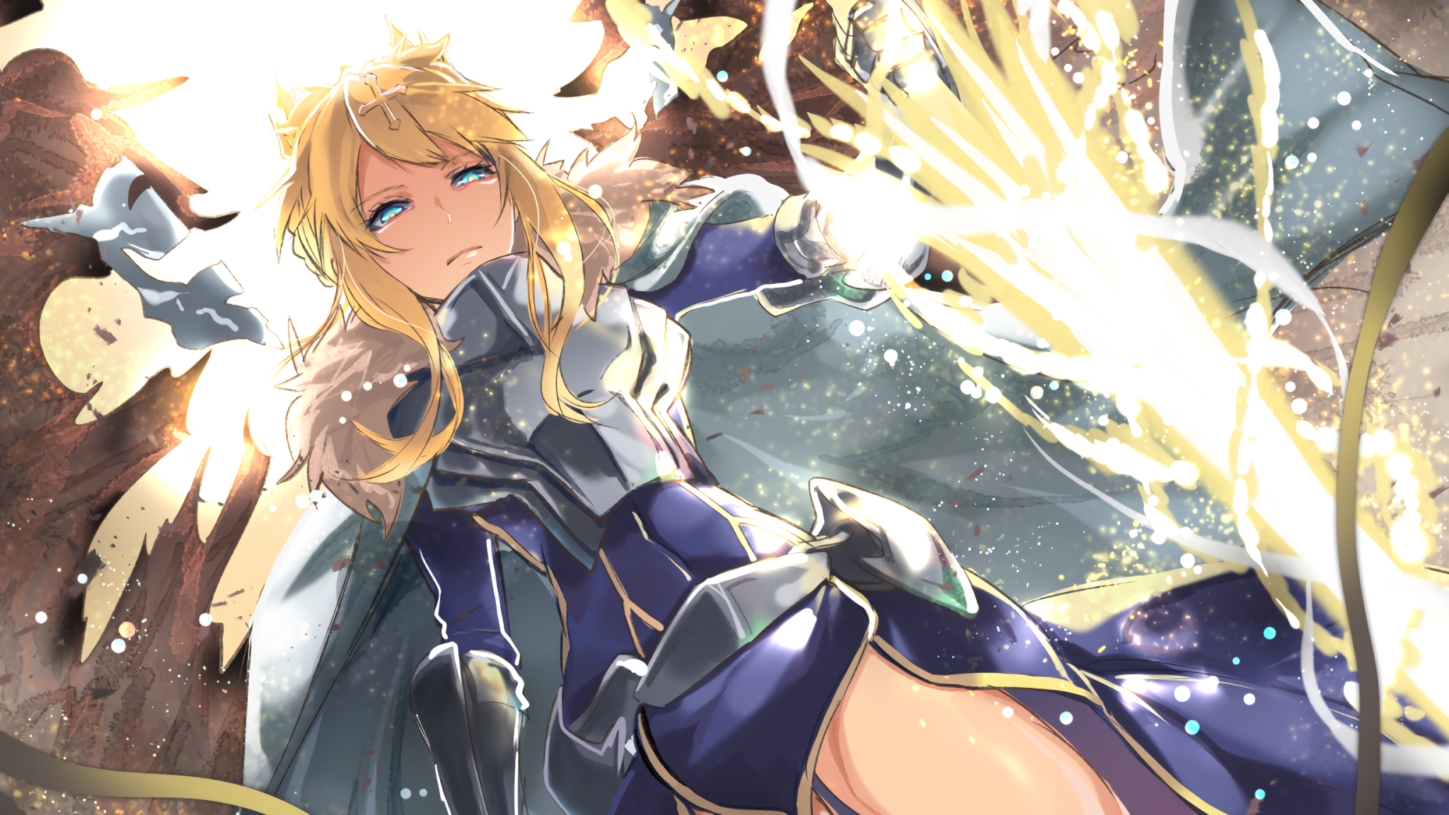 【电脑高清壁纸裁剪】saber,光明磊落真挚下的不列颠之王07