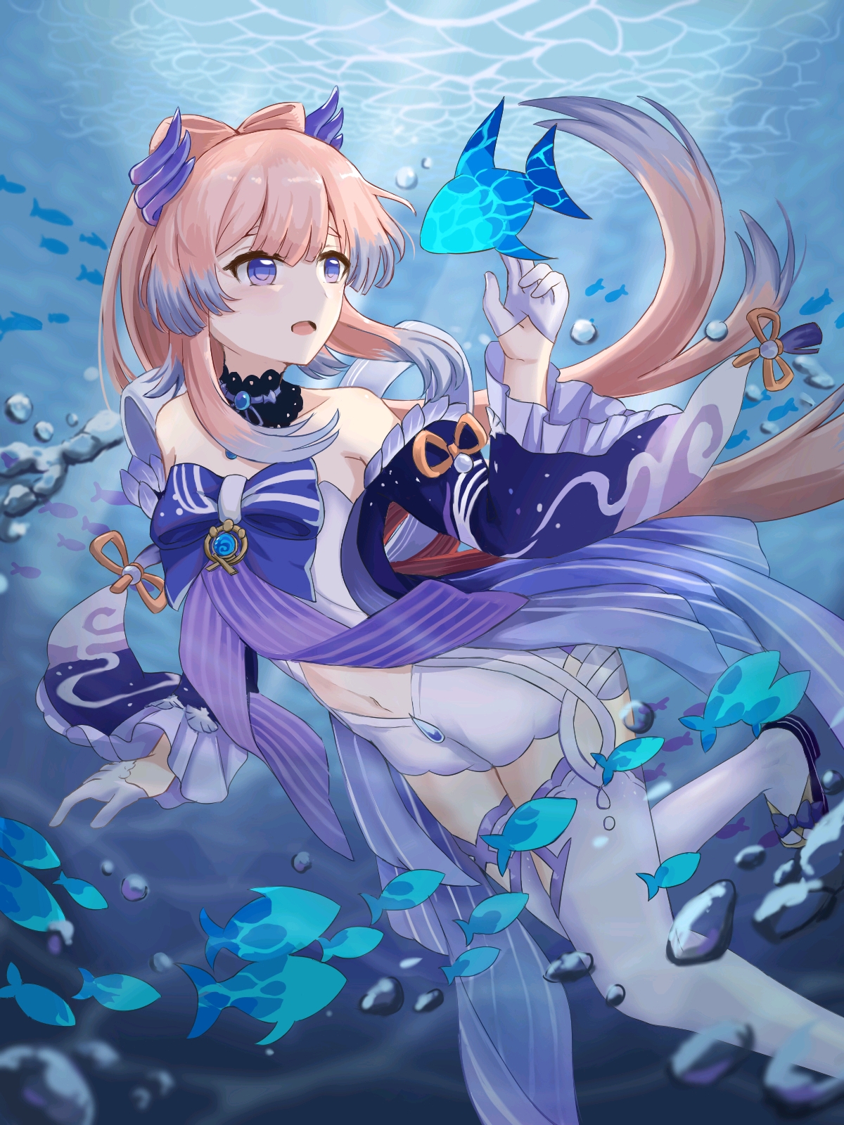 原神壁纸(部分女角色泳装解锁!绝美私服心海,甘雨,刻