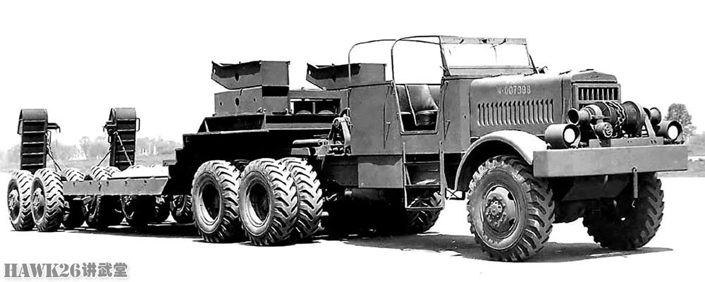 图说二战坦克运输车运送装甲车辆的怪物如何发展成现在的模样