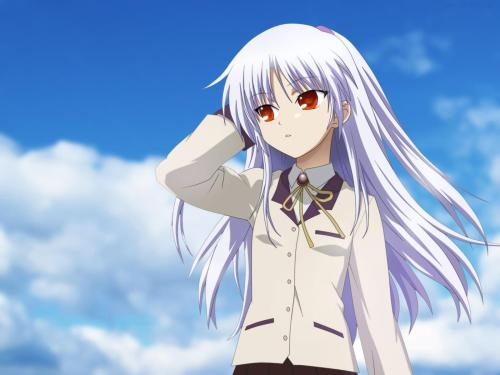 立华奏,日本动画《angel beats!》及衍生作品中女主角之一.