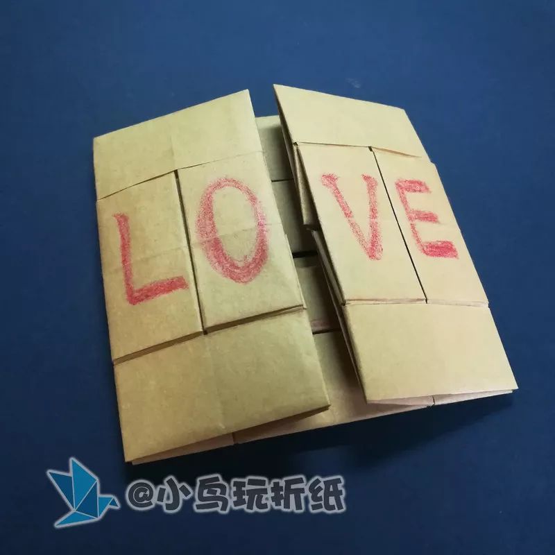 网红表白神器 折纸无限翻的视频教程 无需胶水