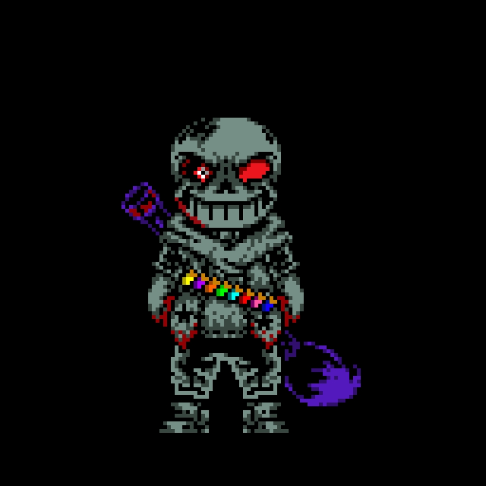 dustinkhorrorswap sans