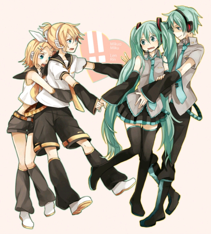 巡音流歌初音未来镜音双子壁纸