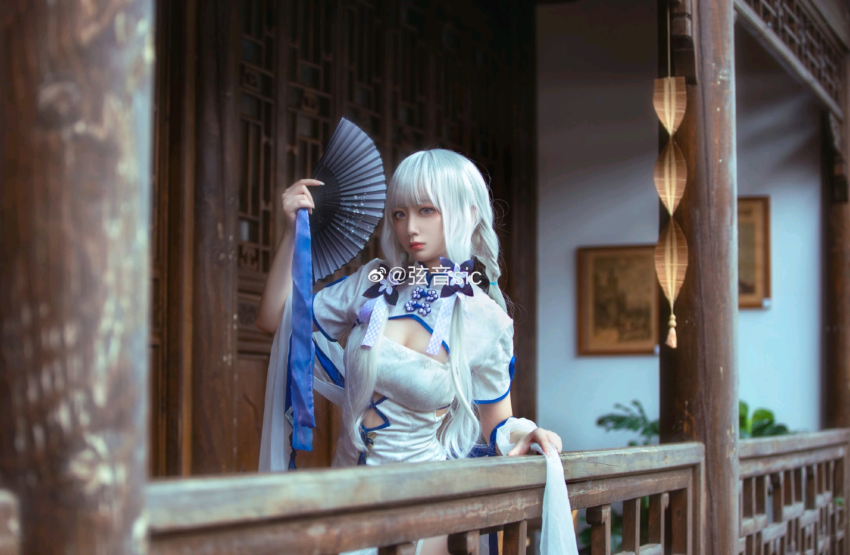 【美女cos】碧蓝航线 旗袍,唯美漂亮