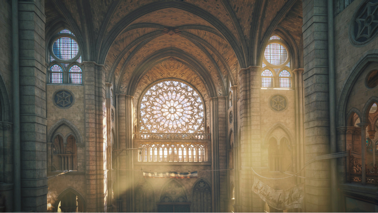 育碧帮助修复巴黎圣母院?刺客信条大革命4k全高画质摄影作品分享