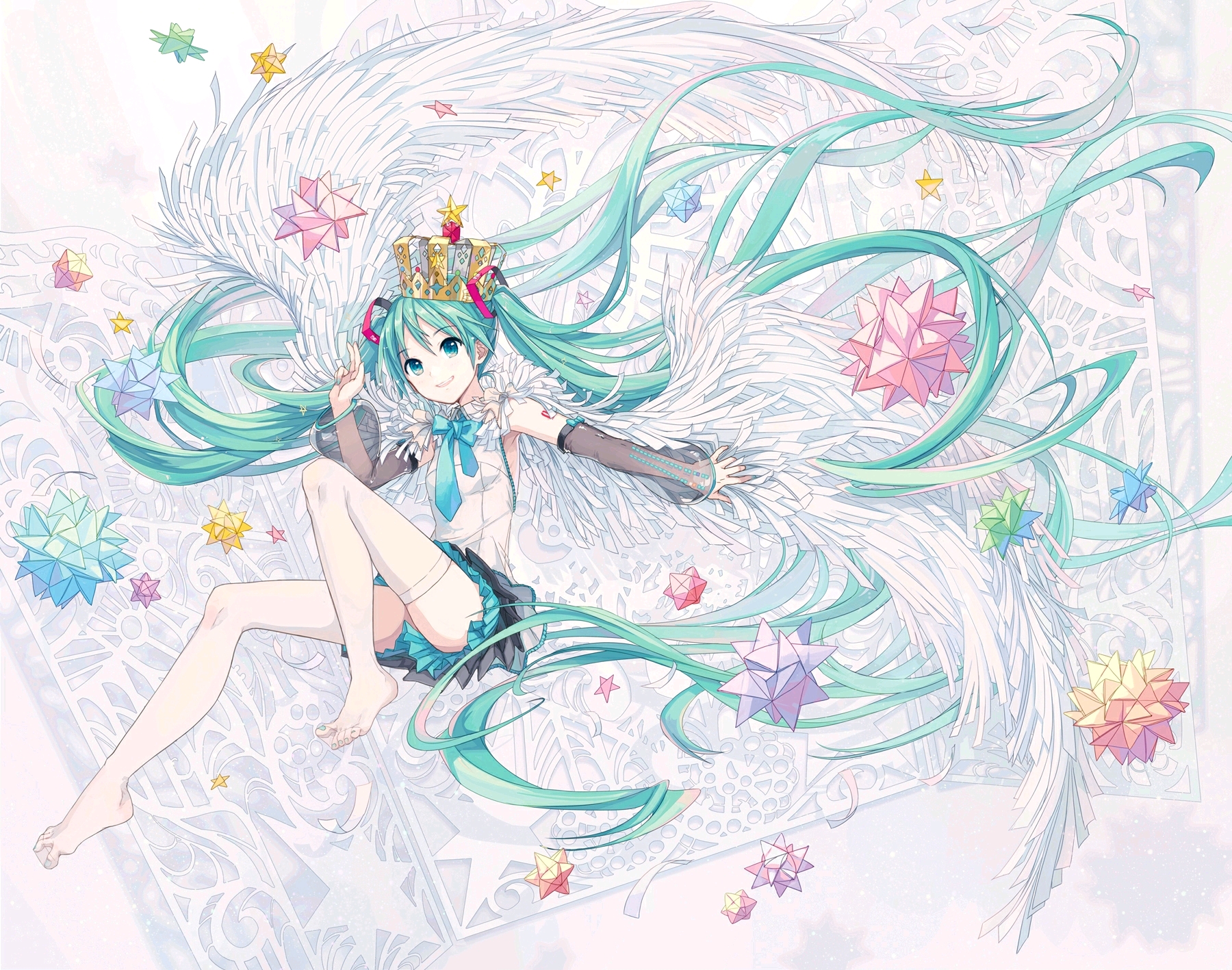 100-x张初音未来壁纸,哪张会让你心动呢?(可爱画风)