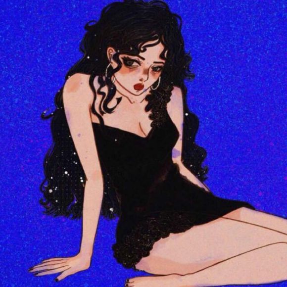 女生动漫头像愿我一世猖狂做个混世小魔王