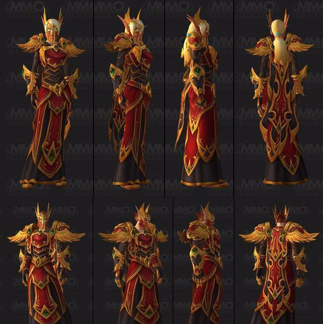 魔兽世界:听说这5把武器和血精灵传承套装更搭