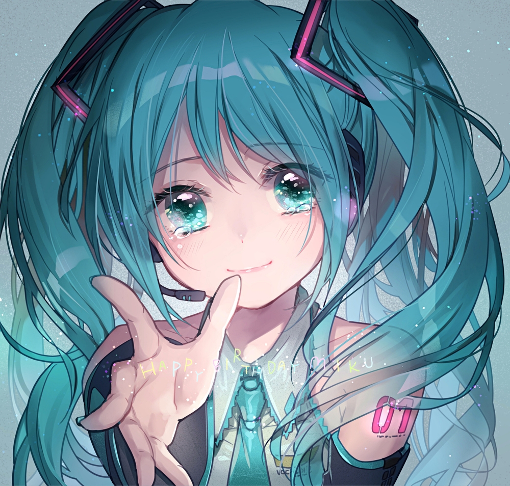 搬运初音未来的美图,第三期,么么哒