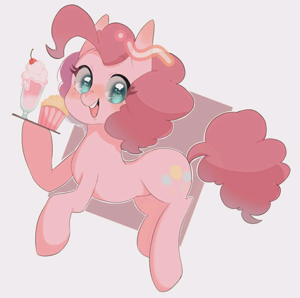 〔mlp群像〕pinkiepie#1-你笑起来真好看