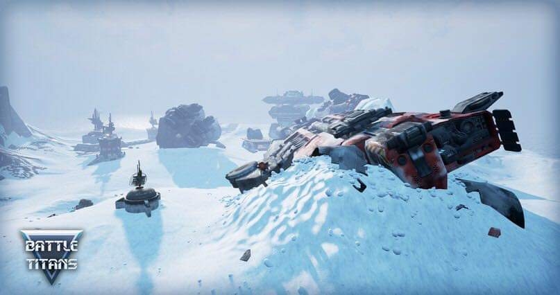 飞船残骸示意图