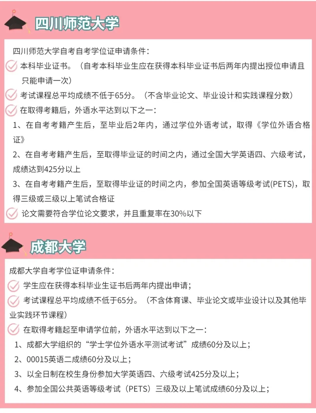 自考一定要拿学位证