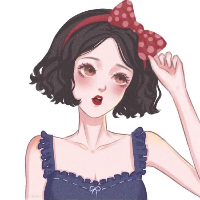 女生动漫头像,温柔轻盈 缓慢坚定