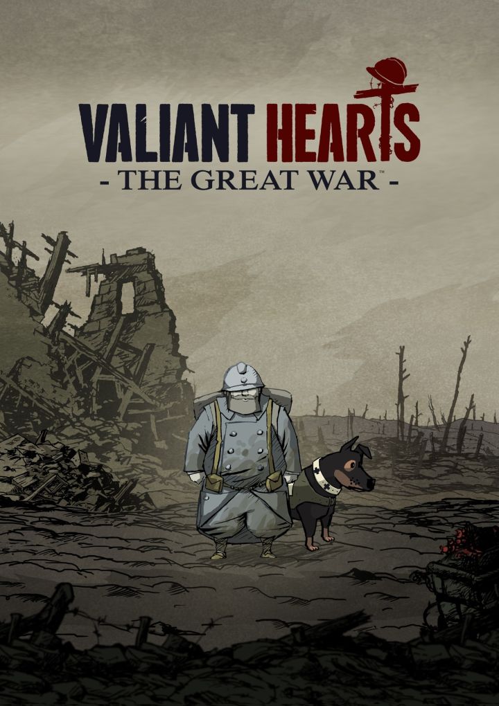 1.《勇敢的心:世界大战》(valiant hearts: the great war)