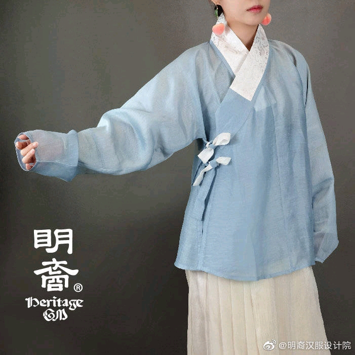 汉服一日一推(190)(交领短衫 晋襦)