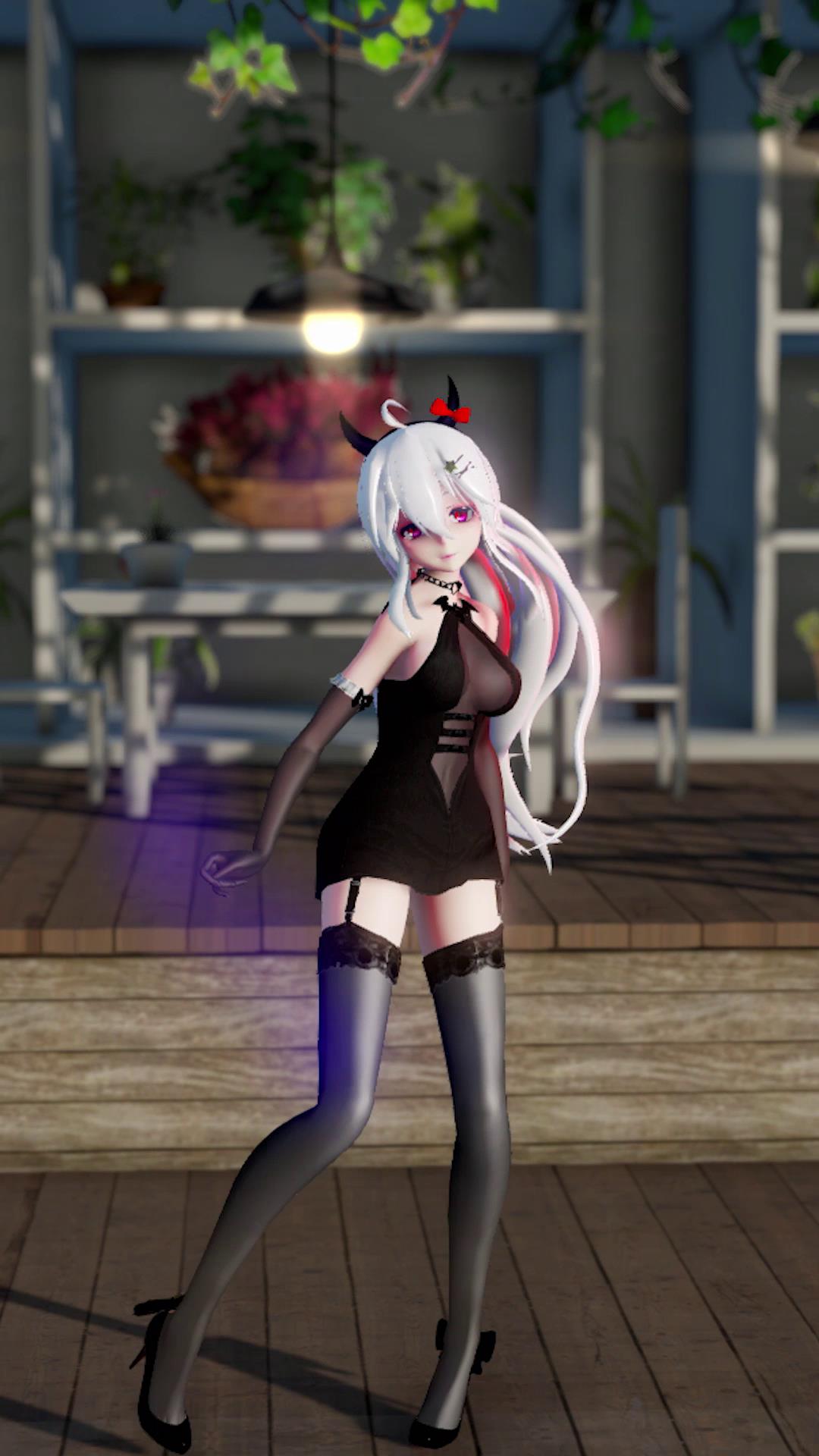 【mmd】弱音:今天请叫我吸血子!wigglewiggle 竖屏版!