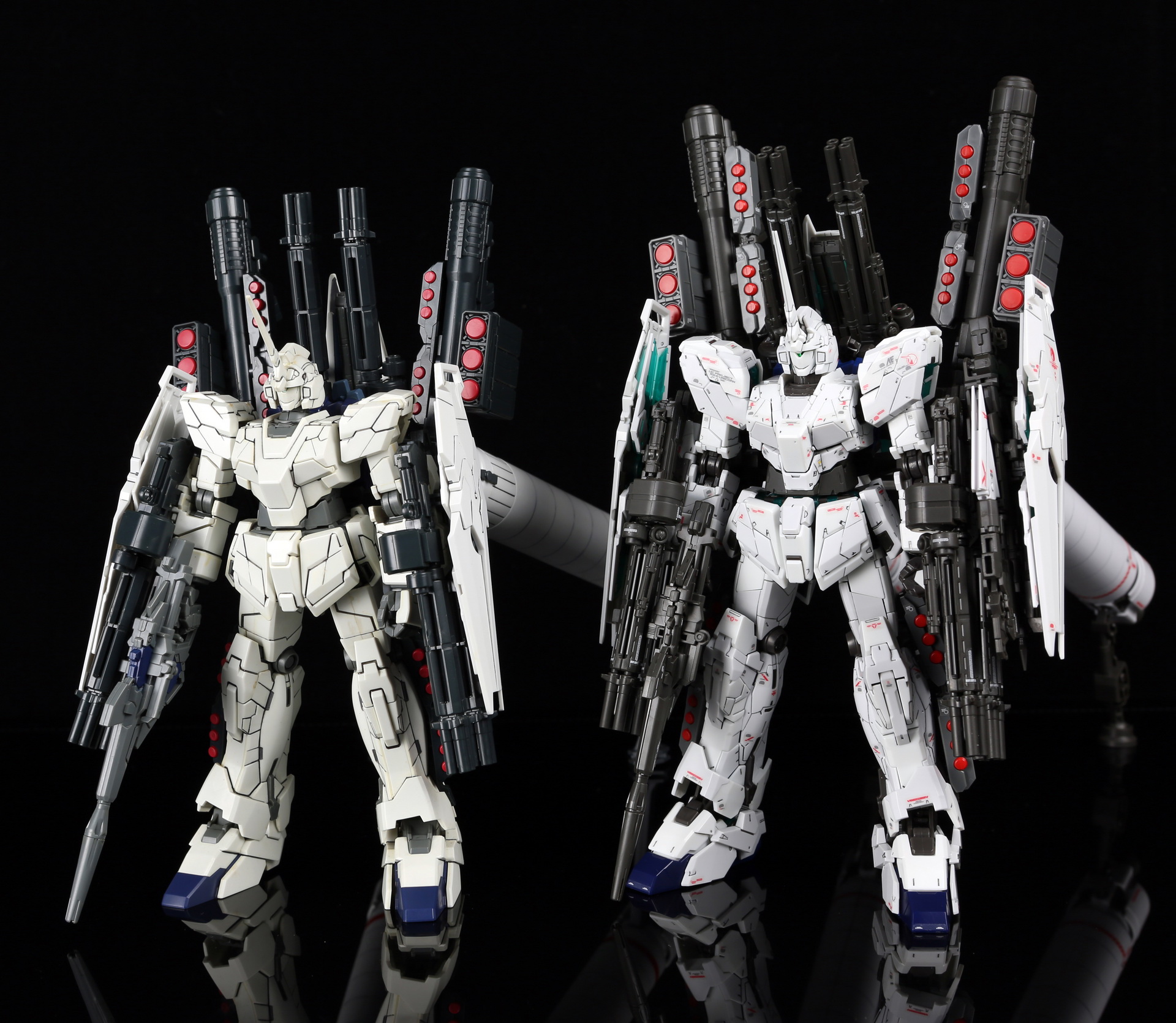 【高达模型吧评测】万代rg 1/144 全武装独角兽高达