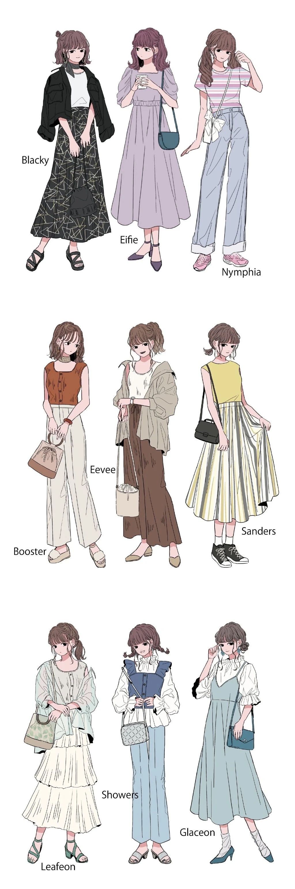 服饰参考| 这样穿软妹风,成功扑倒"现男友"!