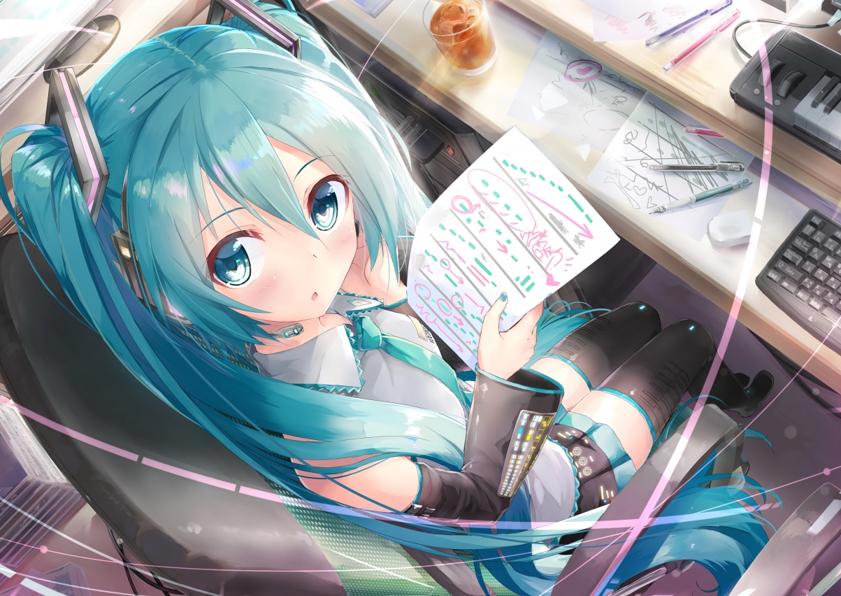 二次元动漫美图第九期|初音未来专场 参见公主殿下