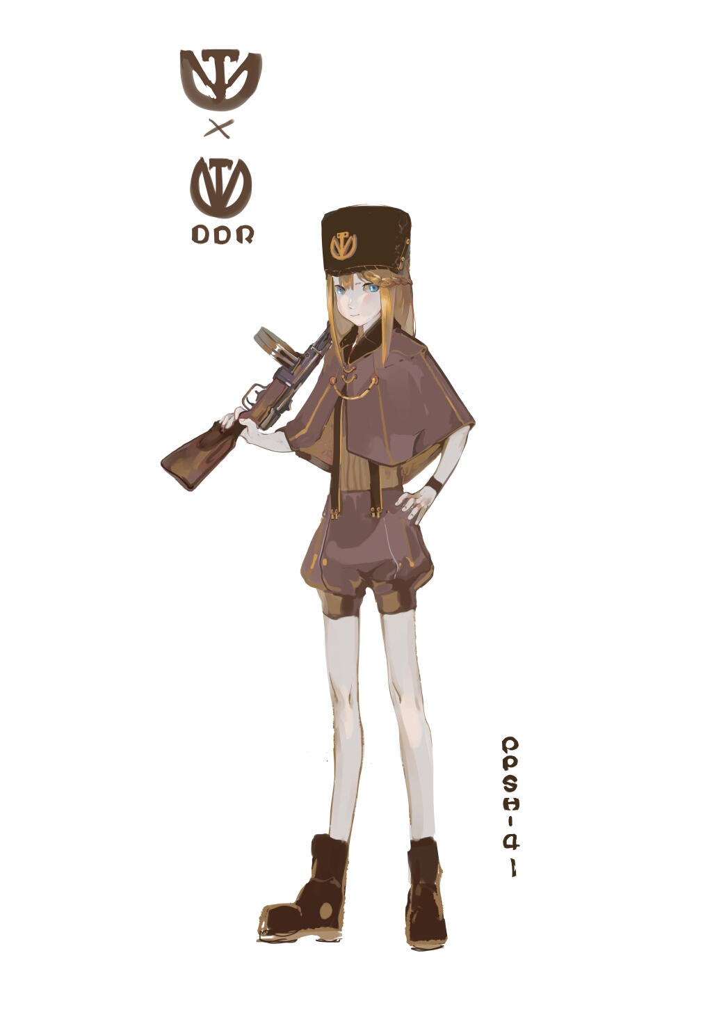 少女前线pixiv搬运 ppsh-41(波波莎)篇