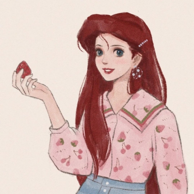 动漫女生头像,简单小众头像