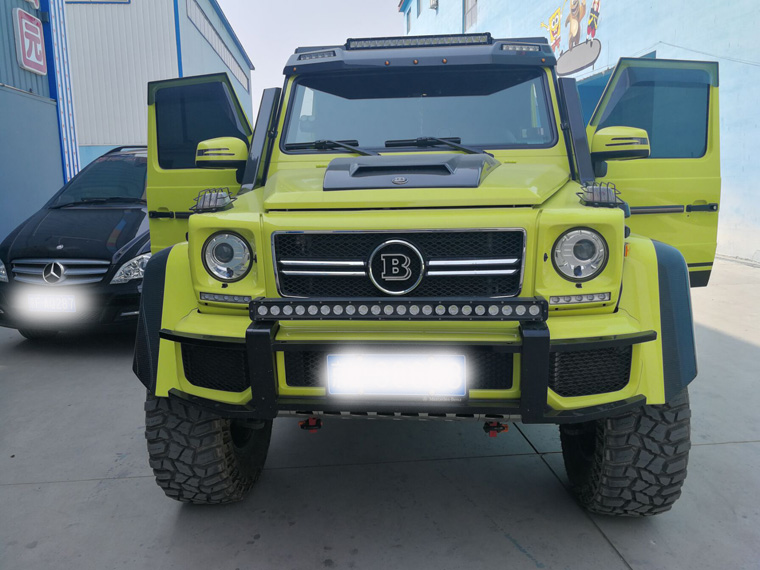 北京艾森限量版奔驰g550 4x4刷ecu升级拓展潜在性能更