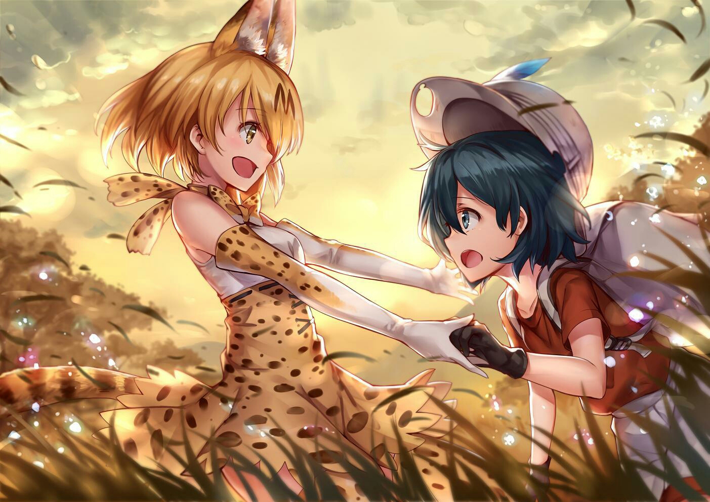 二次元兽耳少女壁纸