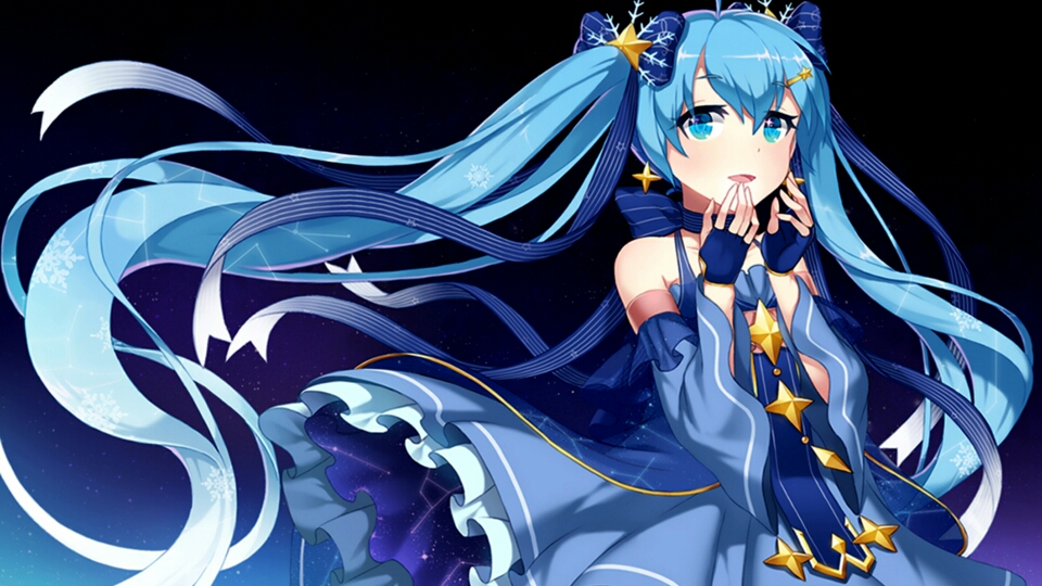 雪初音 壁纸