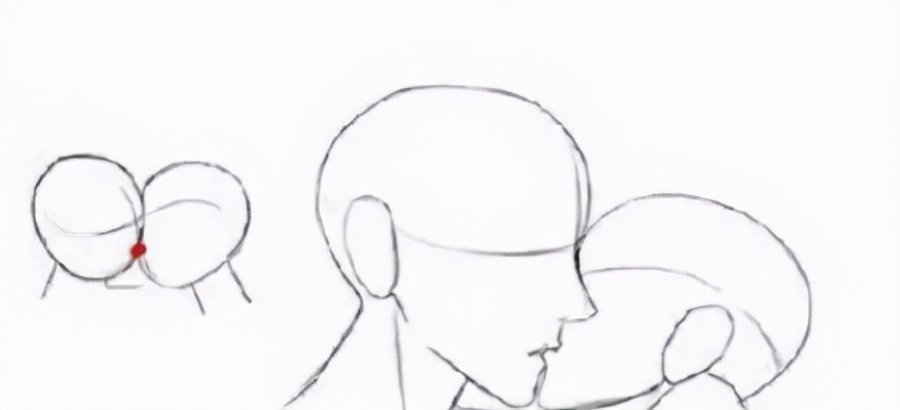 接吻怎么画 B站