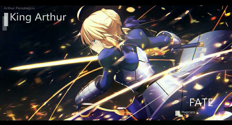 fgo:saber(背影)