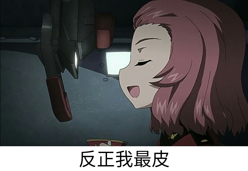 〔少女与战车〕表情包20th