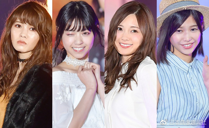 樱井玲香,白石麻衣,新内真衣,西野七濑,樋口日奈,星野南,堀未央奈,松